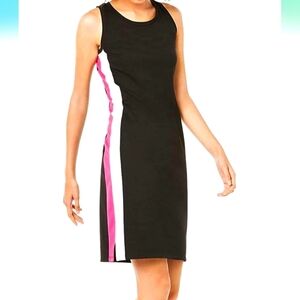 Bar III Black Mini Dress with Red and White Panels..SIZE:XL